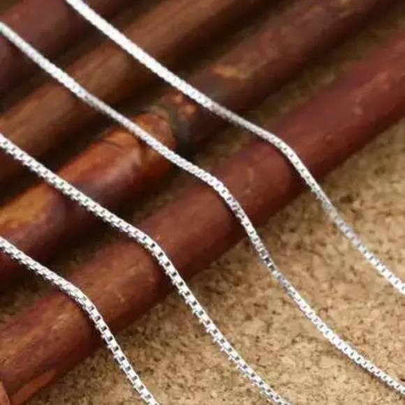 Anthro 925 Sterling Silver Snake Chain 10 Styles Necklace - Picture 4 of 16